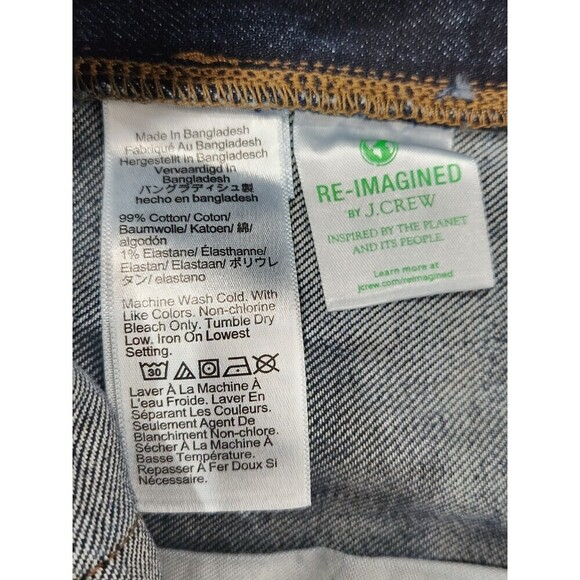 New! J. Crew Slim Fit Signature Flex Medium Wash Jeans, 32x34 - Picture 10 of 14